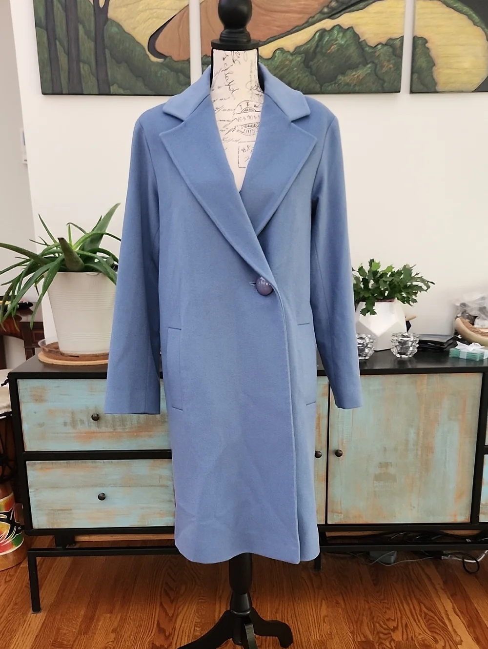 FLEURETTE - Loro Piana & Co Wool One-button Coat - Picture 1 of 11